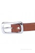 Royal County of Berkshire Polo Club Women Casual Brown Texas Leatherite Belt(Brown-02)
